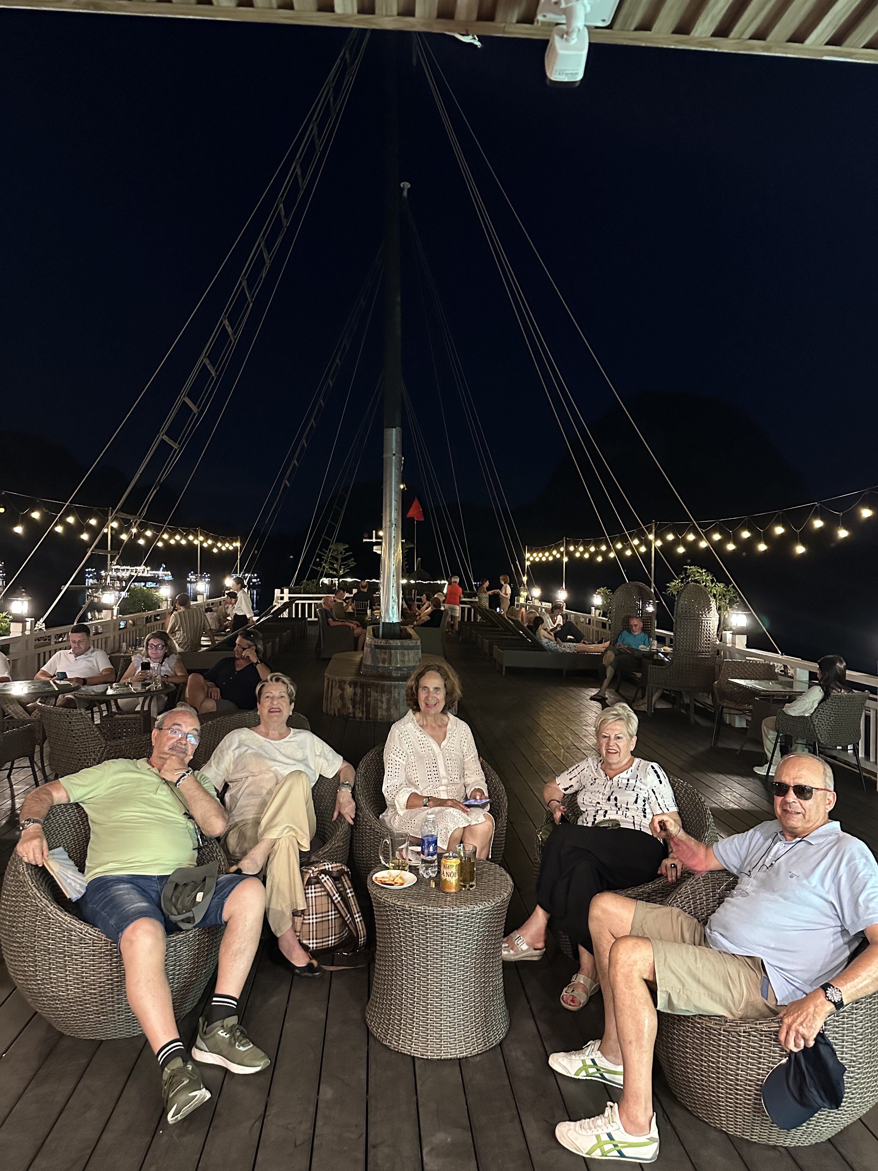 NIght on one of Baitho Cruises