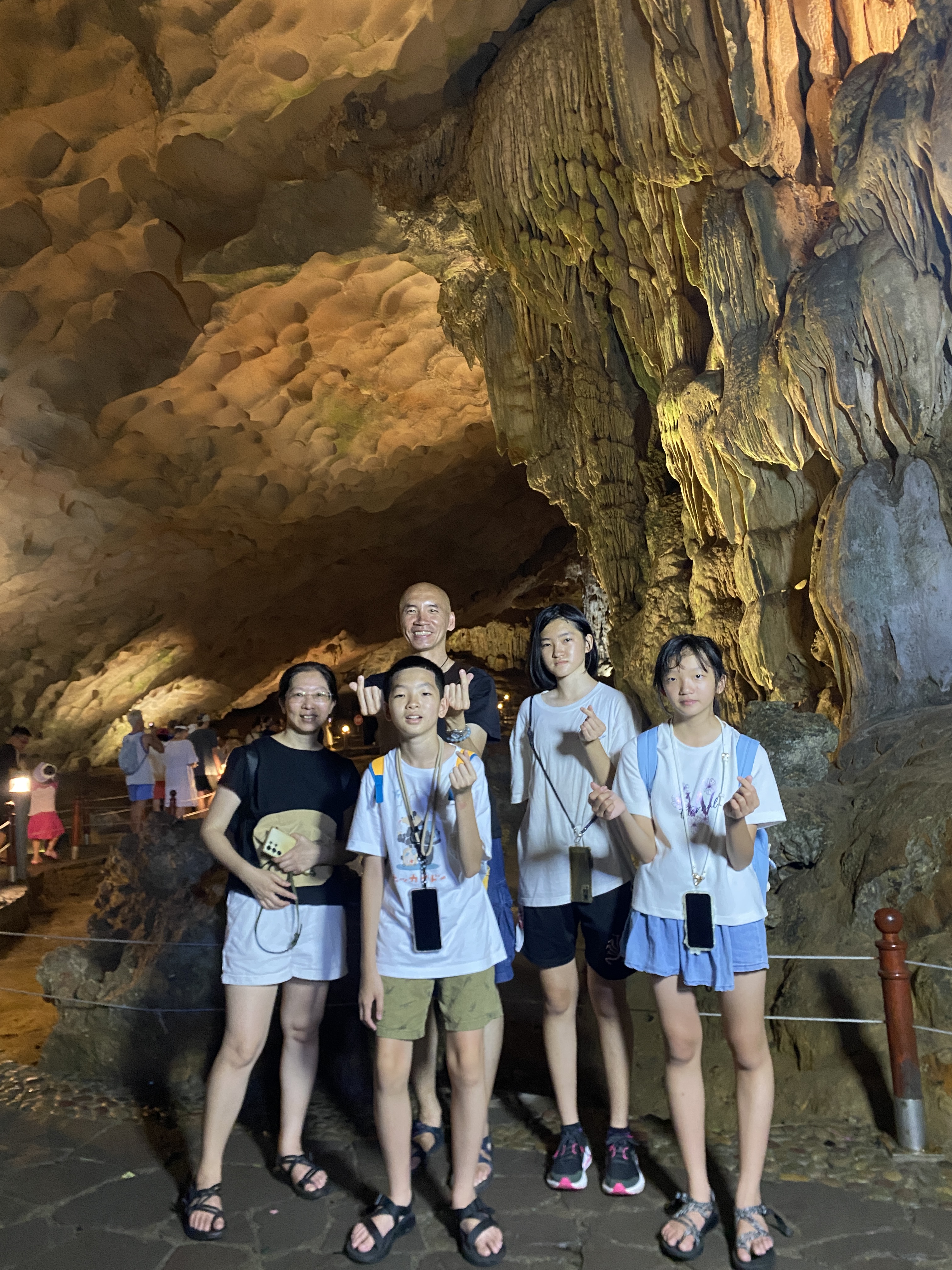 Exploring Sung Sot Cave