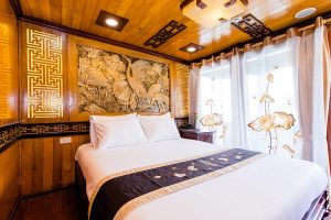 Deluxe cabin on Victory Cruise