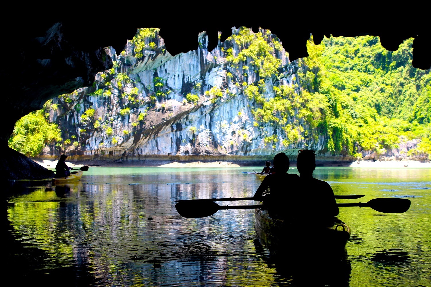 Luon Cave - Best Spots for Swimming and Kayaking in Halong Bay
