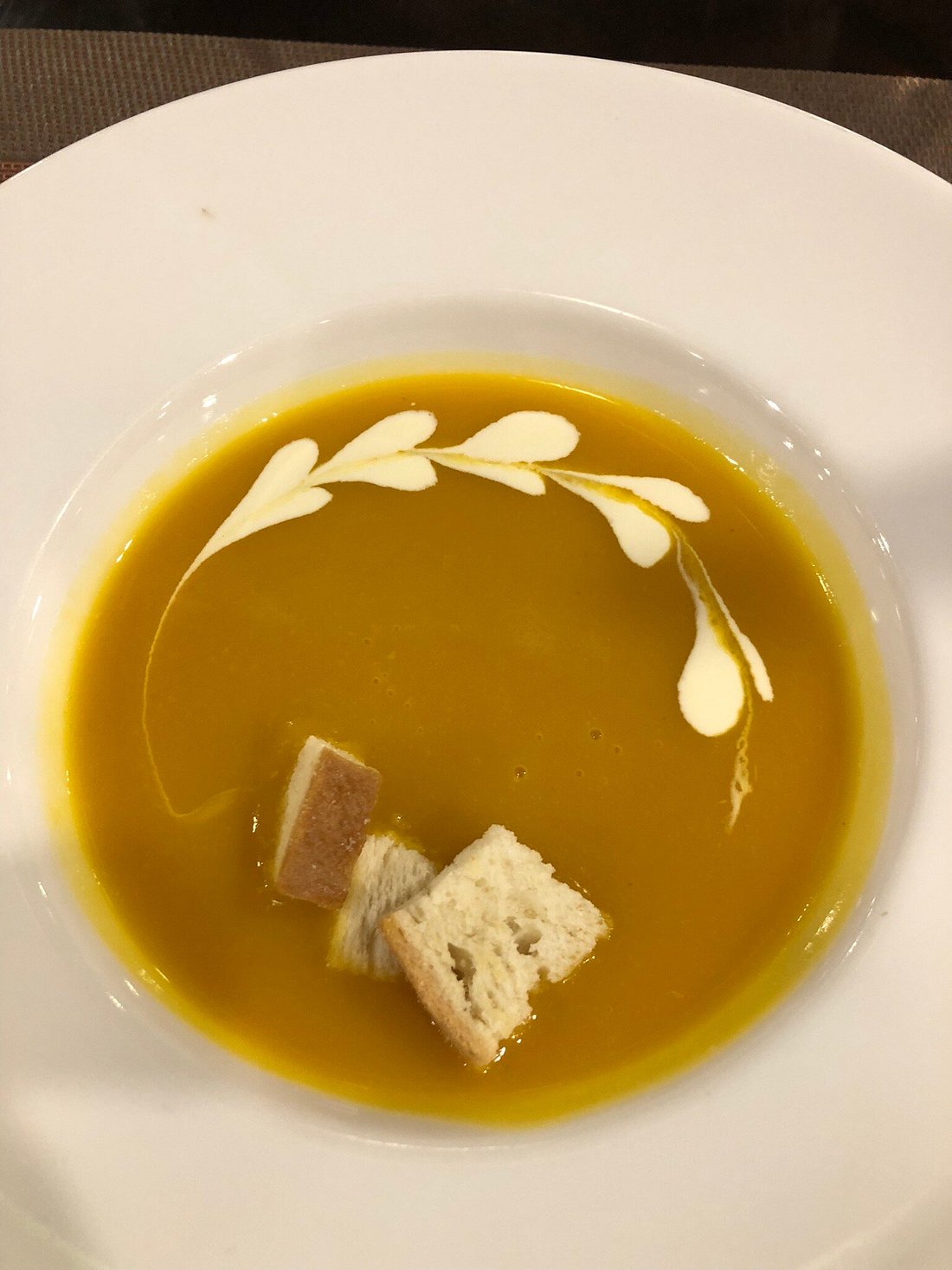Pumpkin soup