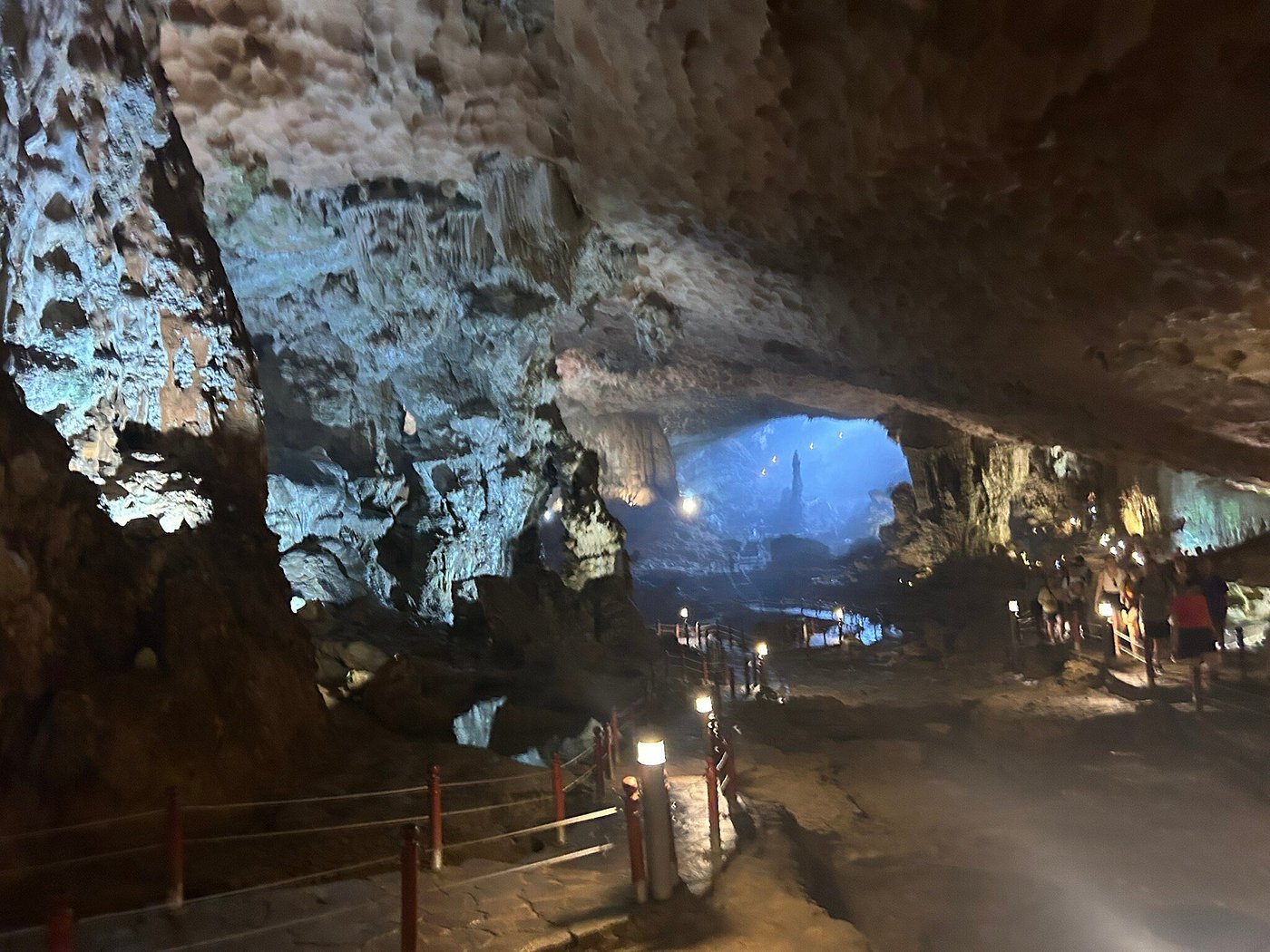 Exploring Sung Sot Cave